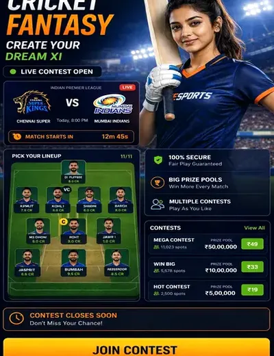 Royalbet (royal rummy game) fantasy cricket & matchday visual 3